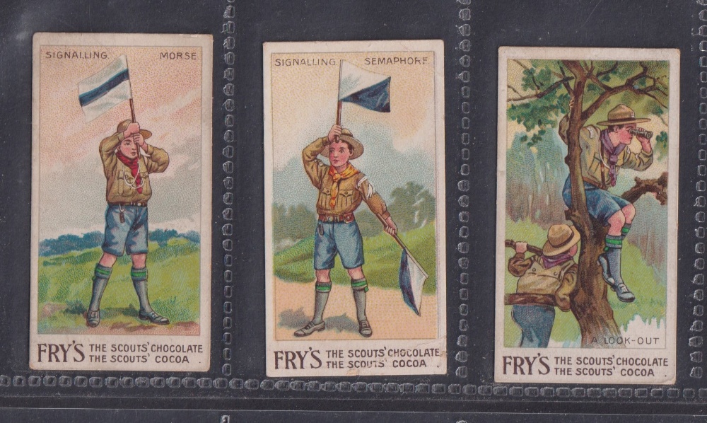 Trade cards, Fry's, Scout Series (33/50, all alternative numbers) (mixed condition, poor/gd) - Image 5 of 5