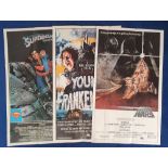 Trade issues, Topps, Real Movie Giant Pin-Up Posters (set, 12 posters) inc. Star Wars, Jaws, Young