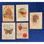 Trade booklets, USA & Canada, Chase & Sanborn, 5 booklets issued 1900-1914, Butterflies of North