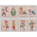 Trade cards, United Co-Operative Baking Society, Happy Families, 'M' size (set, 24 cards) (gd/vg)