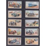 Cigarette cards, Ogden's, Motor Races 1931 (set, 50 cards) (gd/vg)