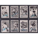 Trade cards, A&BC Gum, Footballers (Autographed Photos), 'M' size (set, 32 cards) (gd)