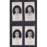 Cigarette cards, Taddy, Prominent Footballers (London Mixture), Fulham, 4 cards, E. Coquet, J.