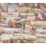 Postcards, Rail, a selection of 8 sets of 6 cards of the Furness Railway view cards published by