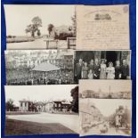 Photographs, Northamptonshire, 12 various sized photos, Street Scene, Wedding, Aerial View,