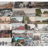 Postcards, Berkshire, a selection of approx. 68 cards with 26 Ascot, and 26 Winkfield (nr Ascot).