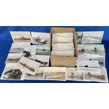 Postcards, Naval, a selection of 20 naval ships and a few submarines, inc. UC5, HMS Telemachus,