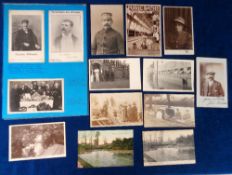 Postcards, Northamptonshire, Social History, inc. RP, Captain Bidmead, Leoni Clarke Two Brewers
