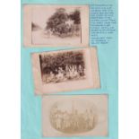 Postcards, Northamptonshire, All Saints Cycling Club, five scarce 4 x 3” photos laid to postcard