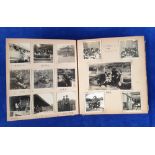 Photographs, Japan, a rare album of approx. 150 snapshots and larger photos collected by Y