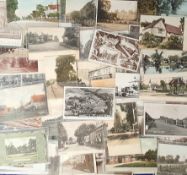 Postcards, Middlesex, a selection of approx. 69 cards of Staines, West Drayton, Harlesden,