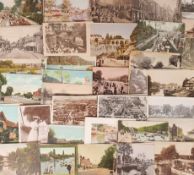Postcards, Berkshire, a good Maidenhead and district collection of approx. 180 cards, with RPs of