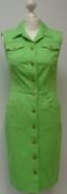 Escada, Ladies, 4 items to comprise Escada green button through dress size 36 (bust 32"), Escada