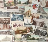 Postcards, a good London Suburbs collection of approx. 123 cards, with many Kensington. Also