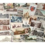 Postcards, a good London Suburbs collection of approx. 123 cards, with many Kensington. Also