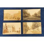 Postcards, London, a selection of 4 RPs of London, inc. Piccadilly Circus (Degen), Linden Avenue N.