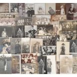 Postcards, Social History, a good selection of approx. 120 cards, mostly RPs of May Queen, dolls,