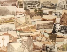 Postcards, Devon, a collection of approx. 68 cards, with RPs of Thurlestone (aerial view), Bayview