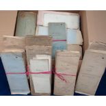 Documents, Herefordshire, hundreds of paper documents mostly 1910s to 40s concerning Herefordshire