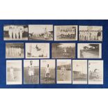 Postcards, Olympics, Paris 1924, RP, inc. Fencing Belgium, Uruguay Footballer Andrade, Osborne