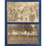 Postcards, Aviation, Crash of Colonel F.S. Cody’s plane at Cove Common Farnborough on 7th August