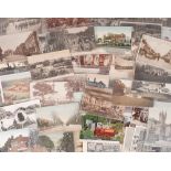 Postcards, Kent, a selection of approx. 83 cards, with many Faversham, inc. launch of concrete ship,