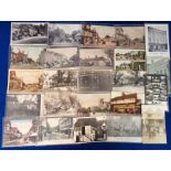 Postcards, Surrey, a mixed collection of approx. 106 cards, with Guildford, Godstone, Horley,