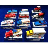 Model Vehicles, 11 boxed Tomica vehicles to comprise Dodge Police Car, Chevrolet Chevy Van