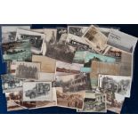 Postcards, a mixed, mainly UK topographical selection of approx. 46 cards, with RPs of aeroplane