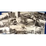 Transportation, Rail Photographs, 70+ b/w, large format images showing many steam engines (also a