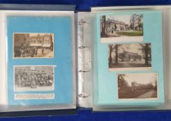 Postcards, Northamptonshire, collection of approx. 145 postcards, inc. street scenes, views,