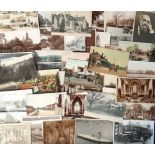 Postcards, Surrey, a mix of approx. 63 cards with RPs of The Parade Guard's Depot Caterham, Town