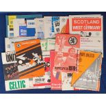 Football programmes, a collection of 30+ Scottish