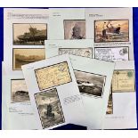 Postcards, Submarines, collection of German WWI & WWII RP, Art Style etc. inc. U118 Hastings (2),
