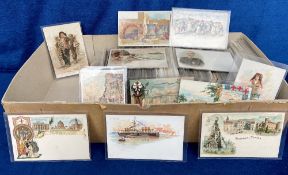 Postcards, Italy, approx. 650 cards of Italy to include Genoa, Florence, Milano, Naples, Rome,