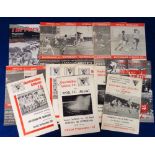 Football programmes, Dunfermline Athletic, a colle