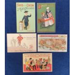 Postcards, Advertising, B.S.A. Cycling, Heinz Pittsburgh Factory, Singer Sewing Sailor, Frys