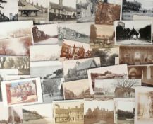 Postcards, Suffolk, a collection of approx. 60 cards, with good RPs of East Bergholt, Town Hall Eye,