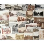 Postcards, Suffolk, a collection of approx. 60 cards, with good RPs of East Bergholt, Town Hall Eye,