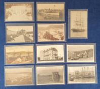 Postcards, Cornwall, a selection of 11 cards of Cornwall, with good RPs of River Fal Steamers SS