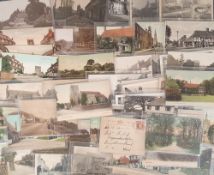 Postcards, Kent, a collection of approx. 84 cards,