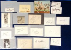 Athletics / Olympics autographs, a collection of 3