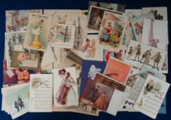 Postcards, Music, a collection of approx. 62 music