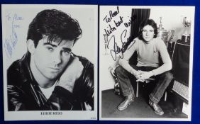 Motor Cycle autographs, Barry Sheen & Eddie Kidd,