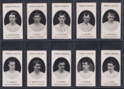 Cigarette cards, Taddy, Prominent Footballers (No Footnote), Bolton Wanderers, (set, 15 cards) (