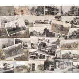 Photographs, a collection of over 700 photographs and a few postcards, mostly post WW2, of trams,