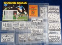 Trade cards, Football, Thomson, Star Teams of 1961, 'P' size, (set, 22 cards plus wallet) sold