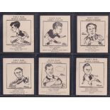 Trade cards, Daily Mail, Sports Parade (Footballers) 24 different cards inc. Stanley Matthews, Billy