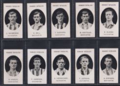 Cigarette cards, Taddy, Prominent Footballers (No Footnote), Southampton, (set, 15 cards) (gd/vg)