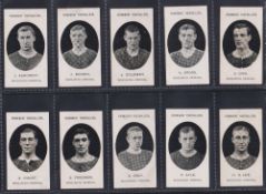 Cigarette cards, Taddy, Prominent Footballers (No Footnote), Woolwich Arsenal, (set, 15 cards) (gd/